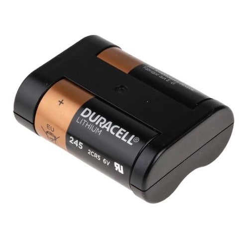 Duracell 2Cr5 Lithium Battery 245 6V Dl245A El2Cr5 Made In USA 1Bl
