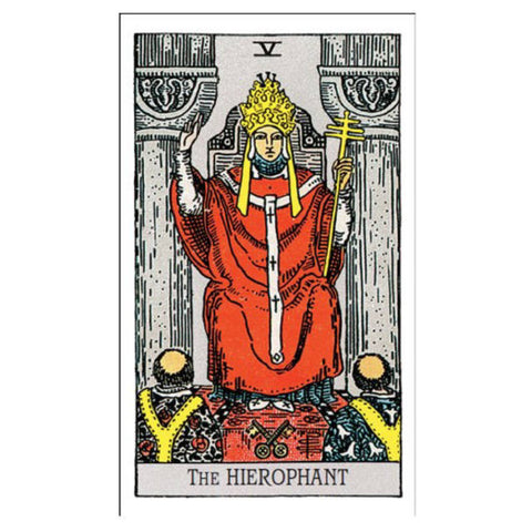 Ae Waite Tarot Mini Deck Cards Blue Edition Rosy Cross Fortune Telling Agm