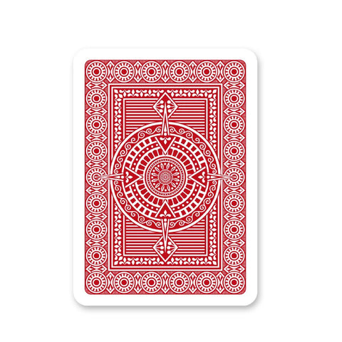 Platinum Acetate Quality Playing Cards Deck Modiano Regular Index Blue Red