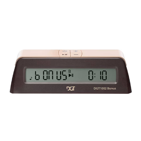 DGT1002 Bonus Chess Timer – Digital Game Clock for Chess & Board Games