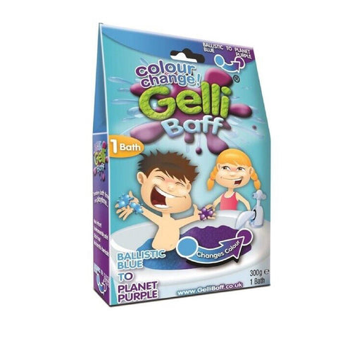 Gelli Baff Color Change Blue Purple Turn Water Into Goo Jelly Bath Kids