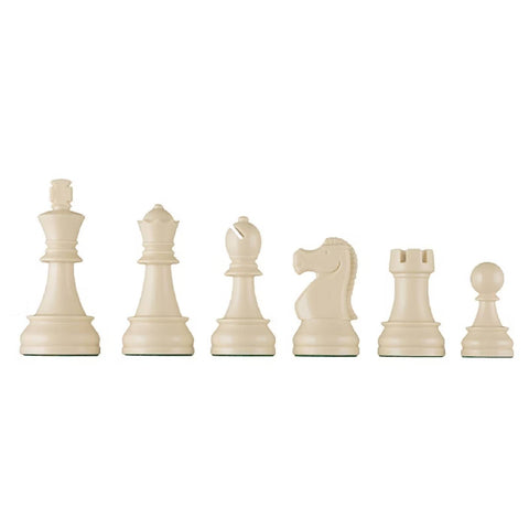 DGT Plastic Chess Pieces 95mm Tournament Staunton Style Set