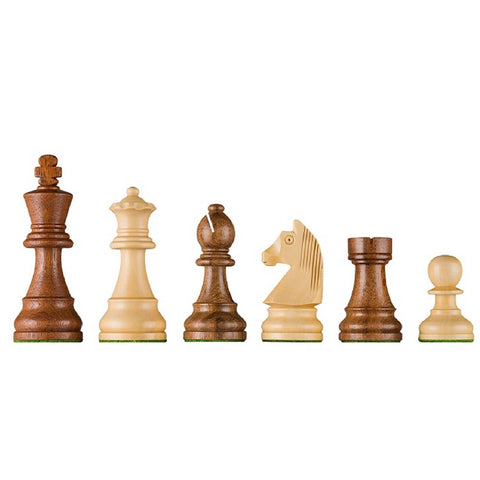 DGT Timeless Wooden Chess Pieces Classic Staunton Weighted Tournament Set
