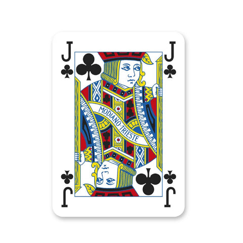 Platinum Acetate Quality Playing Cards Deck Modiano Regular Index Blue Red