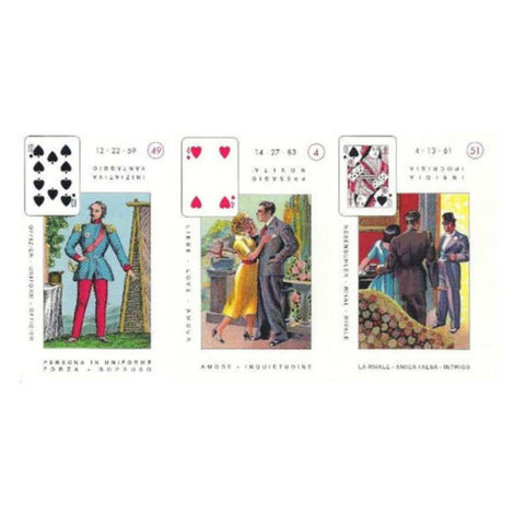 Le Carte Della Fortuna Playing Cards Tarot Deck Modiano Magic Fortune Blue