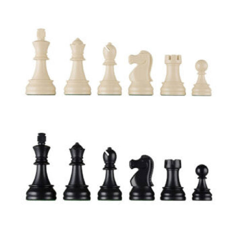 DGT Plastic Chess Pieces 86mm Tournament Staunton Style Set