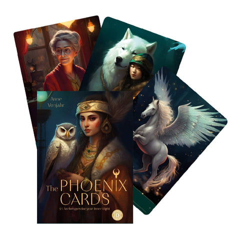 The Phoenix Cards – Oracle Divination Deck – Symbolism & Fortune Telling Set