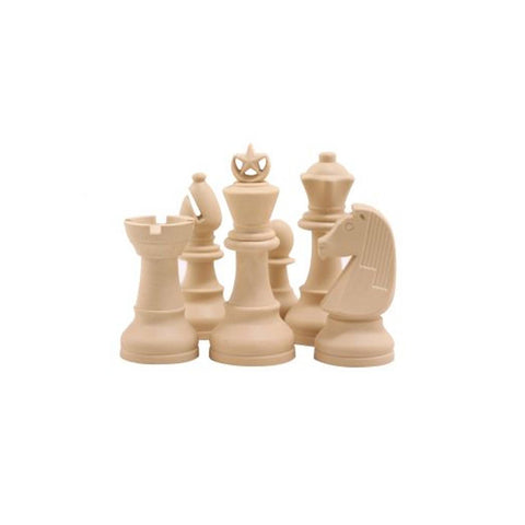 Wooden Chess Set Wood Board And Plastic Chessman Original Star