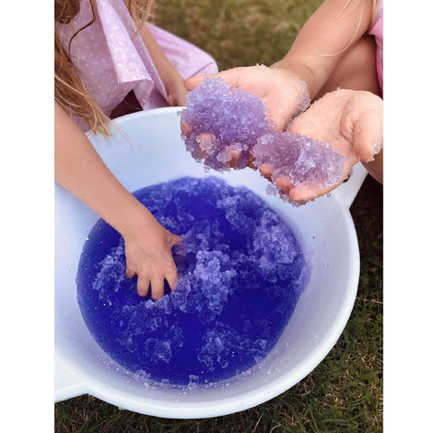Gelli Baff Color Change Blue Purple Turn Water Into Goo Jelly Bath Kids