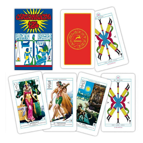 Cartomanzia 184 Tarot Cards Deck Tipo Lusso Modiano Magic Esoteric Telling