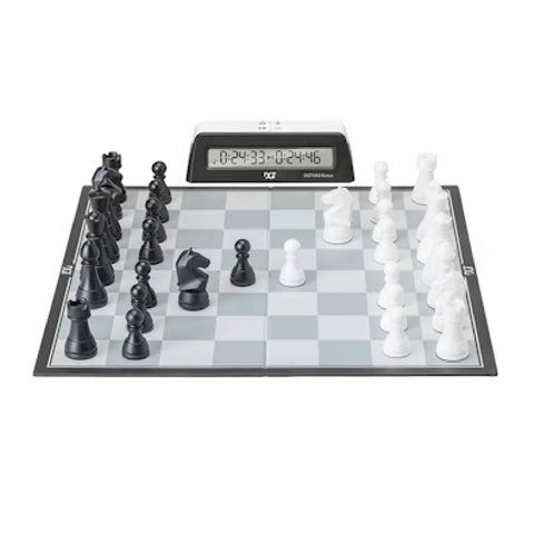 DGT Plastic Chess Pieces 95mm Tournament Staunton Style Set