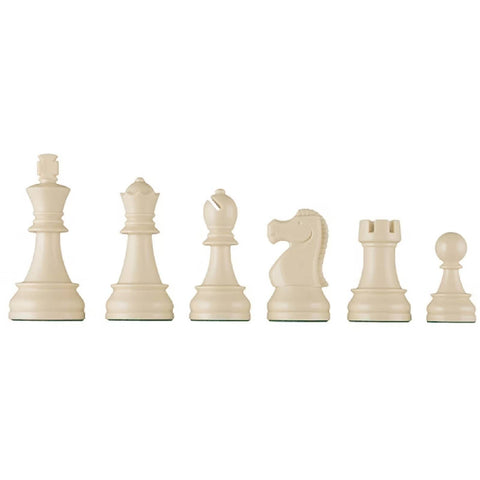 DGT Plastic Chess Pieces 86mm Tournament Staunton Style Set