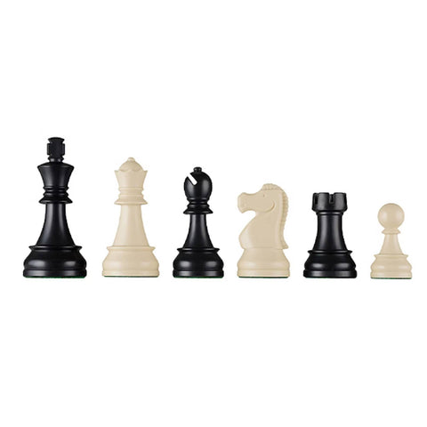 DGT Plastic Chess Pieces 95mm Tournament Staunton Style Set