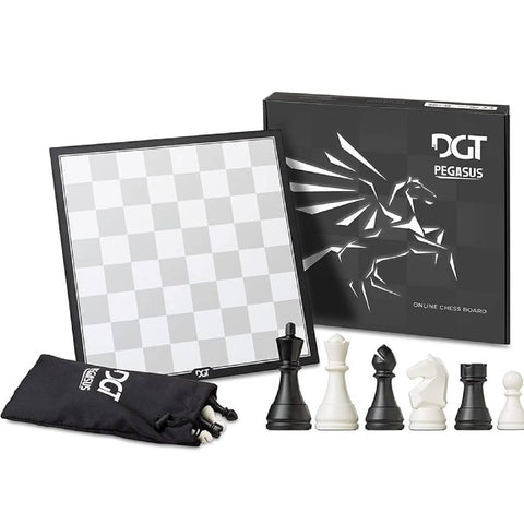 DGT Pegasus Chess Board – Smart Electronic Chessboard For Online Play
