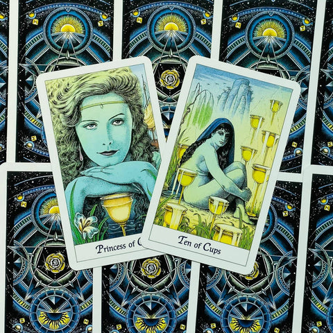 Cosmic Tarot Deck Cards Norbert Losche Esoteric Telling