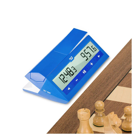 DGT1500 Blue Digital Game Timer – Chess & Board Games Clock By DGT