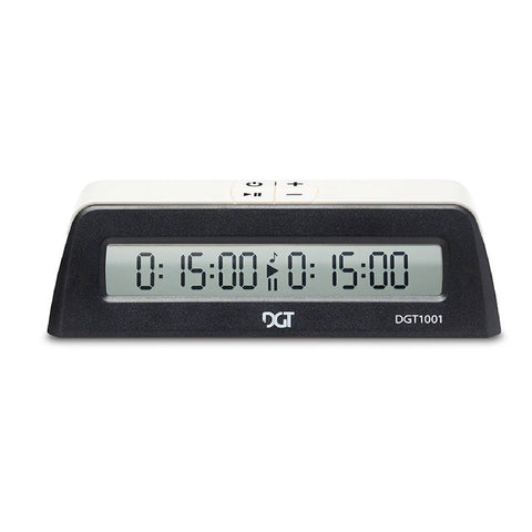 DGT1001 Black Digital Game Timer – Chess & Board Games Clock by DGT