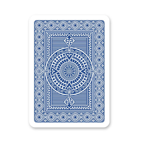 Platinum Acetate Quality Playing Cards Deck Modiano Regular Index Blue Red