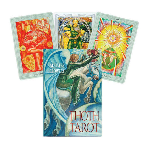 Aleister Crowley Thoth Tarot - Pocket Deck Cards Esoteric Fortune Telling Agm