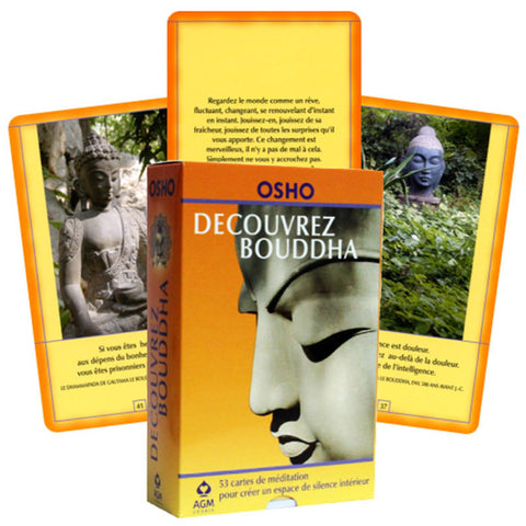 Osho Decouvrez Buddha Cards Deck French Edition Meditation Buddha Agm