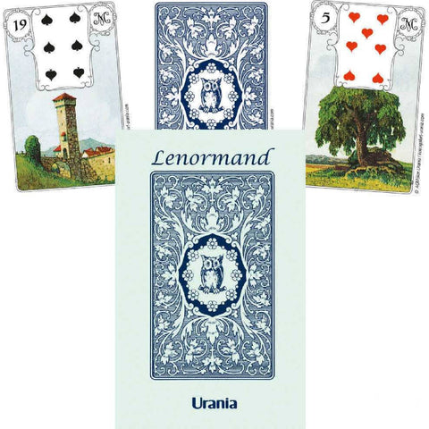Blue Owl By Mlle Lenormand Cards Deck Esoteric Fortune Telling Agm