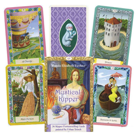 Mystical Kipper Oracle Deck Cards Regula Elizabeth Fiechter Agm