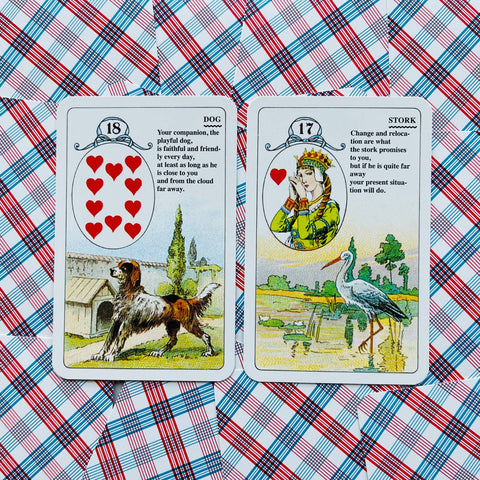 Mlle Lenormand Oracle Cards Deck Esoteric Telling With Bag
