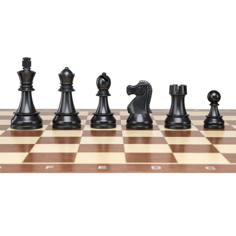 DGT Plastic Chess Pieces 95mm Tournament Staunton Style Set