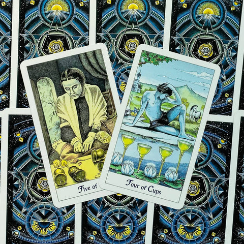 Cosmic Tarot Deck Cards Norbert Losche Esoteric Telling