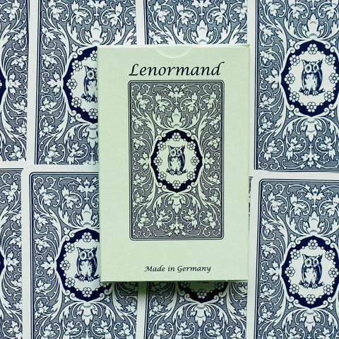 Blue Owl By Mlle Lenormand Cards Deck Esoteric Fortune Telling Agm