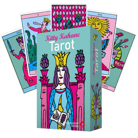 Kitty Kahane Tarot Cards Deck Agm Urania Esoteric Colorful Fortune