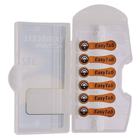 180x Duracell Activair 312 Hearing Aid Batteries Zinc Air 1.45V Mercury