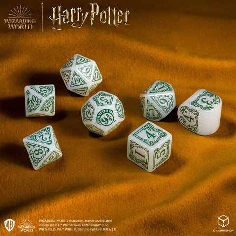 Harry Potter. Hufflepuff Modern Dice Set Black Role Games Q-Workshop
