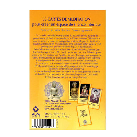 Osho Decouvrez Buddha Cards Deck French Edition Meditation Buddha Agm