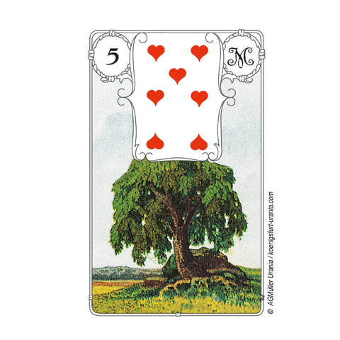 Blue Owl By Mlle Lenormand Cards Deck Esoteric Fortune Telling Agm