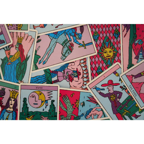Kitty Kahane Tarot Cards Deck Agm Urania Esoteric Colorful Fortune