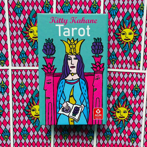 Kitty Kahane Tarot Cards Deck Agm Urania Esoteric Colorful Fortune