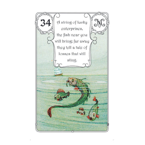 Red Owl By Mlle Lenormand Cards Deck Esoteric Fortune Telling Agm