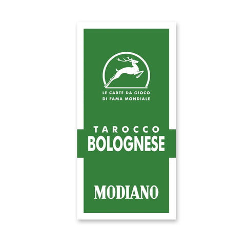 Tarocco Bolognese Playing Cards Tarot Deck Modiano Magic Table Games Green