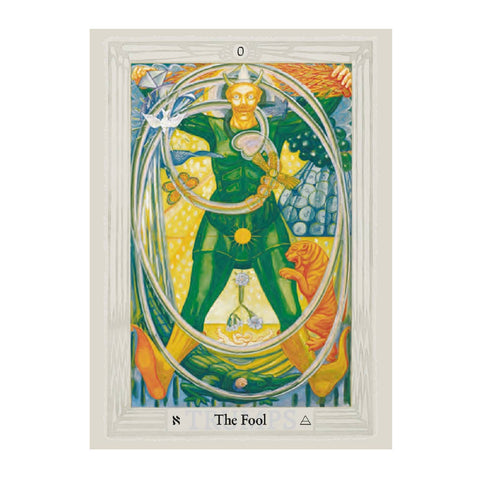 Thoth Tarot Cards De Luxe Aleister Crowley By Frieda Harris Art