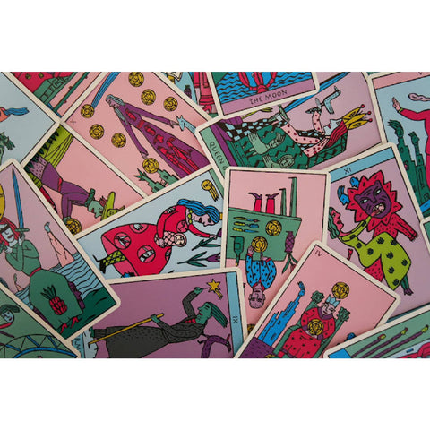 Kitty Kahane Tarot Cards Deck Agm Urania Esoteric Colorful Fortune