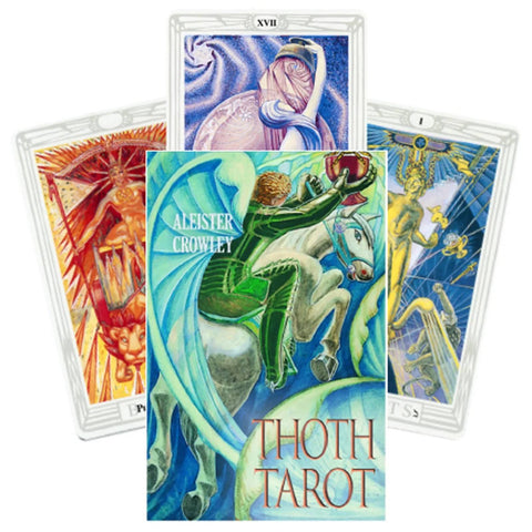 Aleister Crowley Thoth Tarot Standard Deck Cards Esoteric French Edition