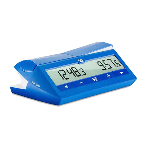 DGT1500 Blue Digital Game Timer – Chess & Board Games Clock By DGT