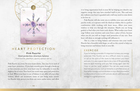 Crystal Grid Oracle Cards Deck Deluxe Edition Rockpool Publishing NEW