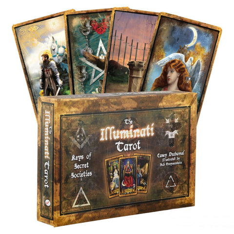 Illuminati Tarot Cards Deck Book Set Schiffer Publishing Duhamel Esoteric NEW