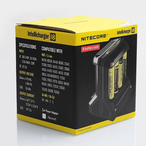 Nitecore i8 Intelligent Universal Battery charger