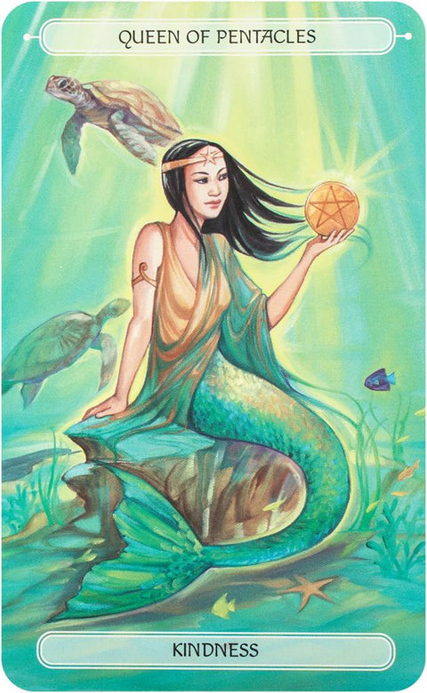 Oceanic Tarot Cards & Illustrated Book Cico Books By Jayne Wallace Ocean NEW