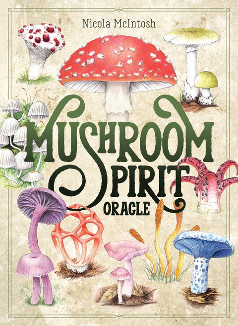 Mushroom Spirit Oracle Cards – Nature Magic & Fungi Wisdom Divination Deck