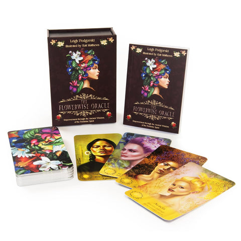 The Flowerwise Oracle Cards Deck Schiffer Publishing