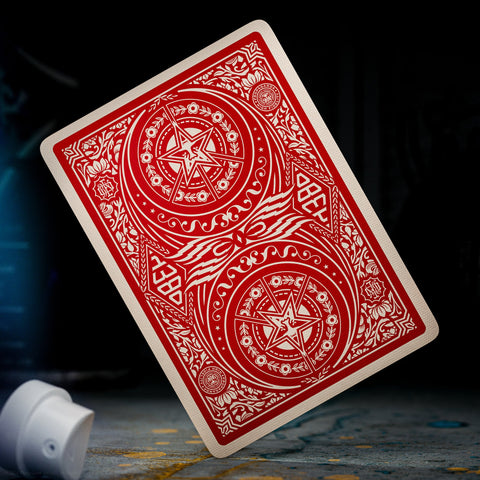 Obey Playing Cards Red Edition Theory11